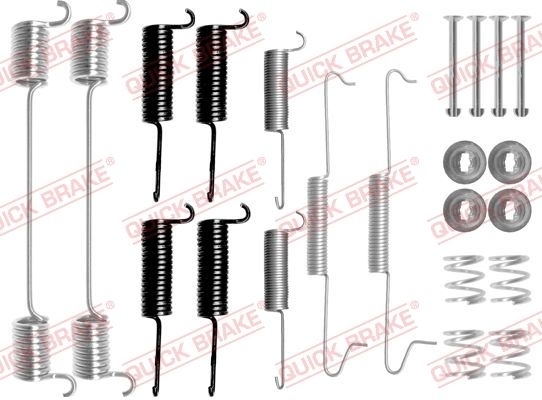 QUICK BRAKE Комплектующие, тормозная колодка 105-0648